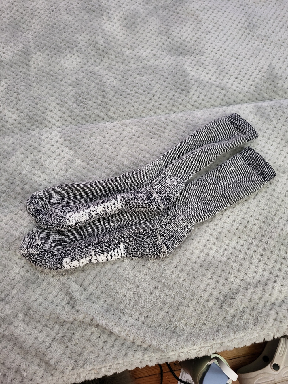 Smartwool Hiking Socks - Gray Crew Socks